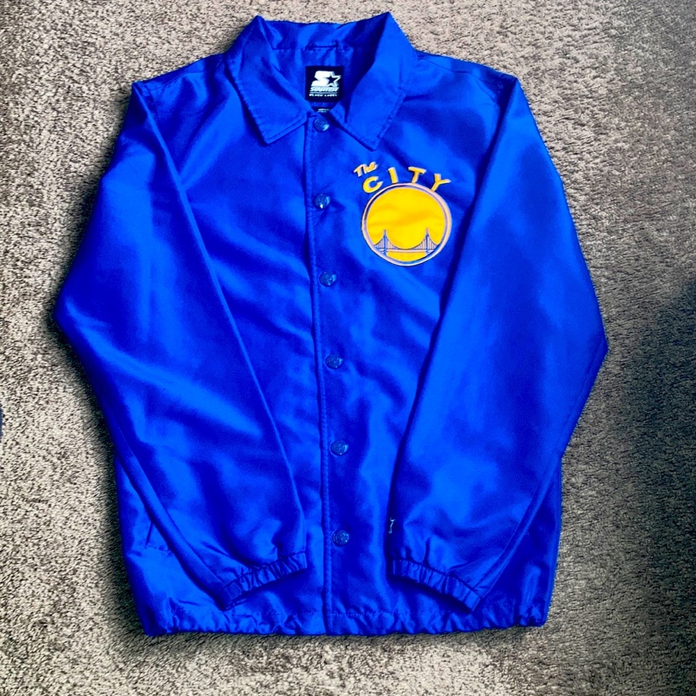 Starter Warriors Windbreaker